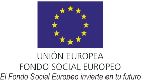 Unión Europea. Fondo Social Europeo. El Fondo Social Europeo invierte en tu futuro.